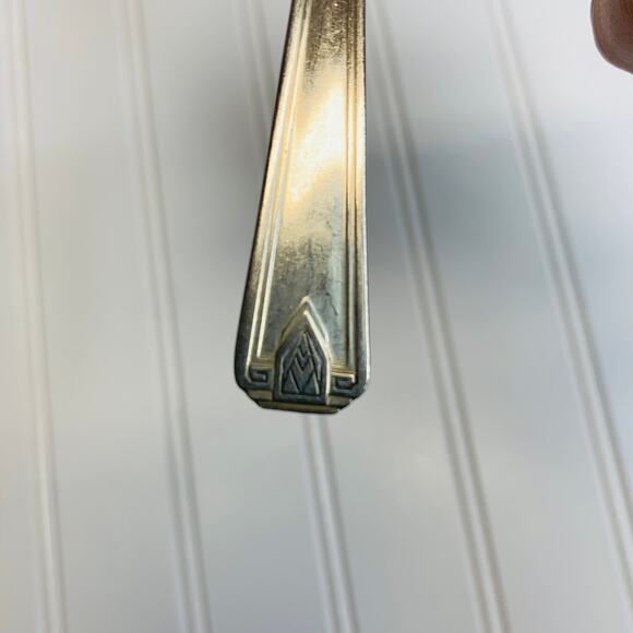 Glastonbury Oneida Silver Plate Tea Spoon Teaspoon - Picture 4 of 5